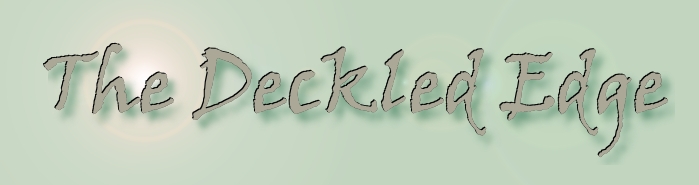 the deckled edge header logo